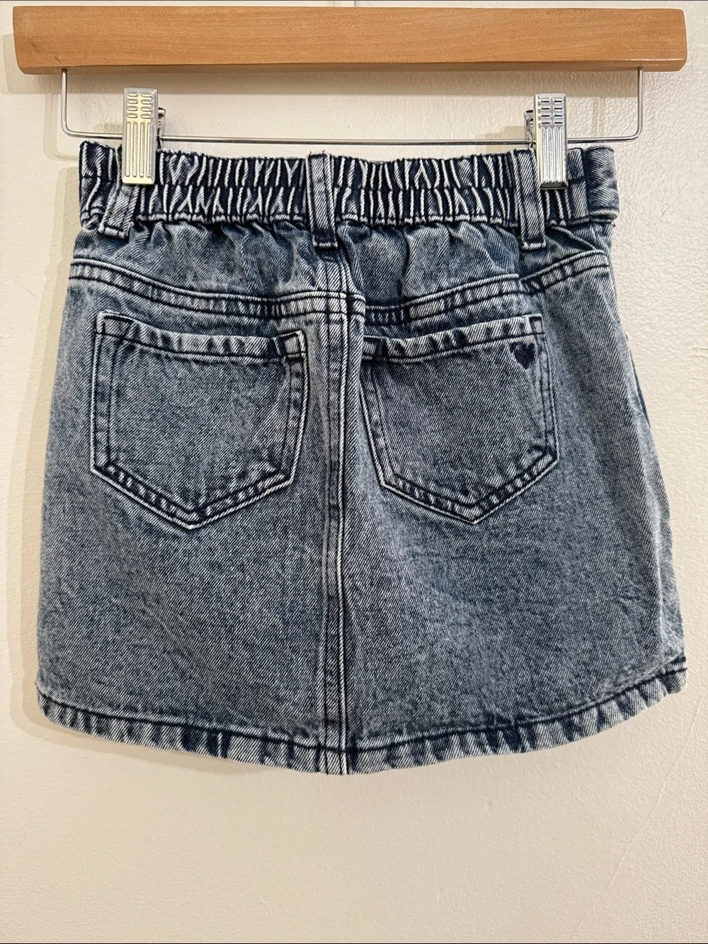 Justice Cargo Jean Skirt Girls Size 7 Denim